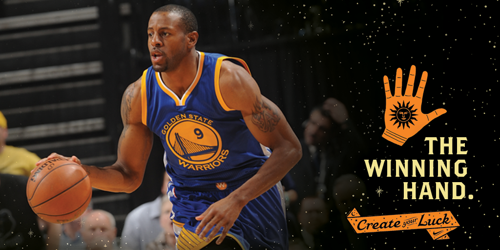 nikebasketball's tweet photo. The lines don’t lie. #createyourluck #NBAFinals http://t.co/BE8mtpC19o