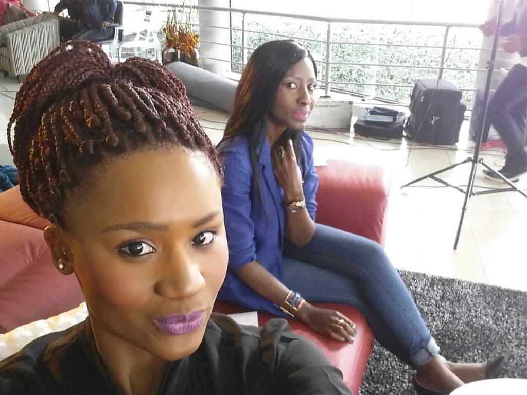 STTPointShow's tweet photo. #EssopRandburg came to play at our shoot of #STTP. They furniture set up was too nice. The cast though WOOOOOW http://t.co/Ob1DQOfLhz