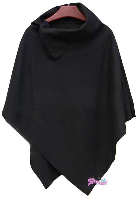 R_wlp's tweet photo. Msh av kah? @JulyAndDecember: #JNDnewin Tamra Black Irreguler Cape Poncho Cloak Coat http://t.co/EgS4ufVy1o