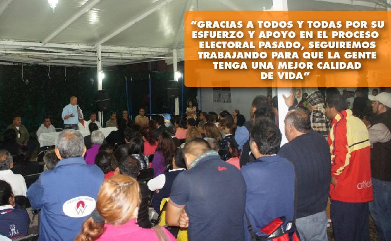 JQMoficial's tweet photo. Por el privilegio de UNyR y servir a la gente. 
¡Gracias! #Tláhuac http://t.co/n2osGTJZbH
