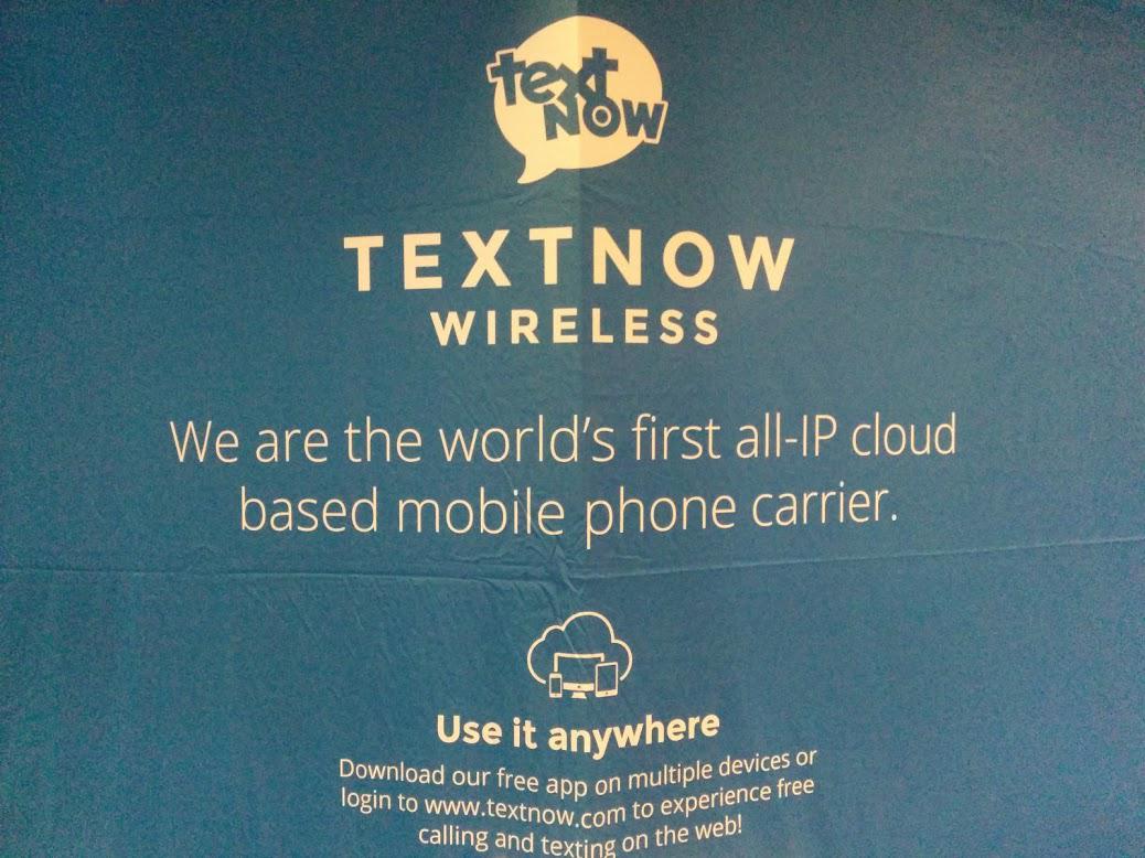 BeccaBandit's tweet photo. Visited @TextNowApp, the first all-IP cloud based mobile phone carrier, at #getgeeked. #useful #ggSF #SF #textnowapp http://t.co/1sKashIEIN