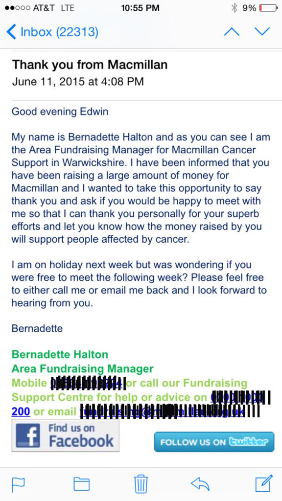 Castro1021 Good Night Team These Are The Emails I Love To Read Just Before Going To Bed D Fuckcancer Totg Teamofthegiving Http T Co dqmkflvy Twitter