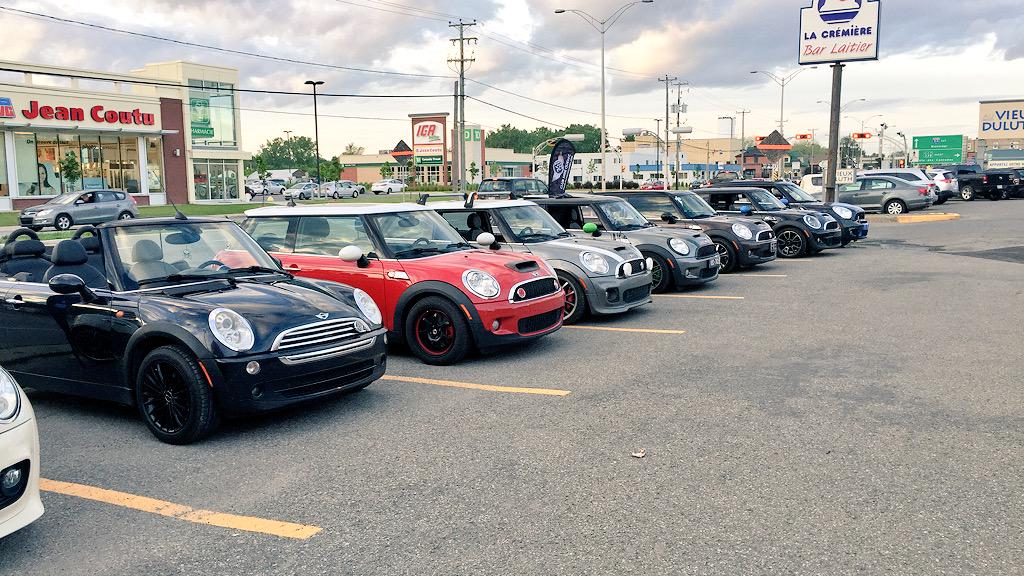 ClubMiniQuebec's tweet image. Sortie spécial pour donner encouragement à une membre du CMQ et leur dernière traitement Chimio