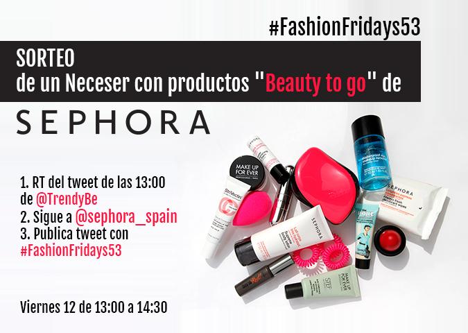 00Frequency's tweet photo. EMPIEZA #FashionFridays53
con Sorteo @sephora_spain
1 Haz RT
2 Sigue a tod@s
3 Sigue a quien te siga
by @TrendyBe http://t.co/eQGMs8MYYl