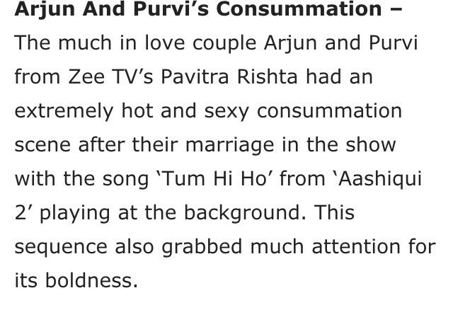 rithvikdworld's tweet photo. Arjun and Purvi - Wedding Night. #ArVi #HottestScene #PavitraRishta
http://t.co/d3eOppcvcZ http://t.co/SXJnSQfGbh