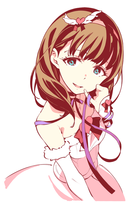 カットに色のせたやつ、はんなまのHPに上げてたやつだけど…。 