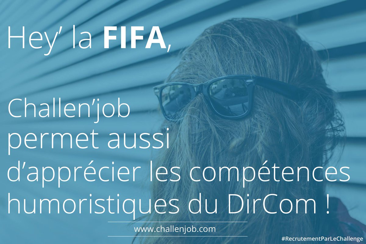 challenjob's tweet photo. #FlashInfo : Chez @challenjob, on veut aussi aider la #FIFA !

http://t.co/GdkbYan3zH http://t.co/pfIoFxASbM