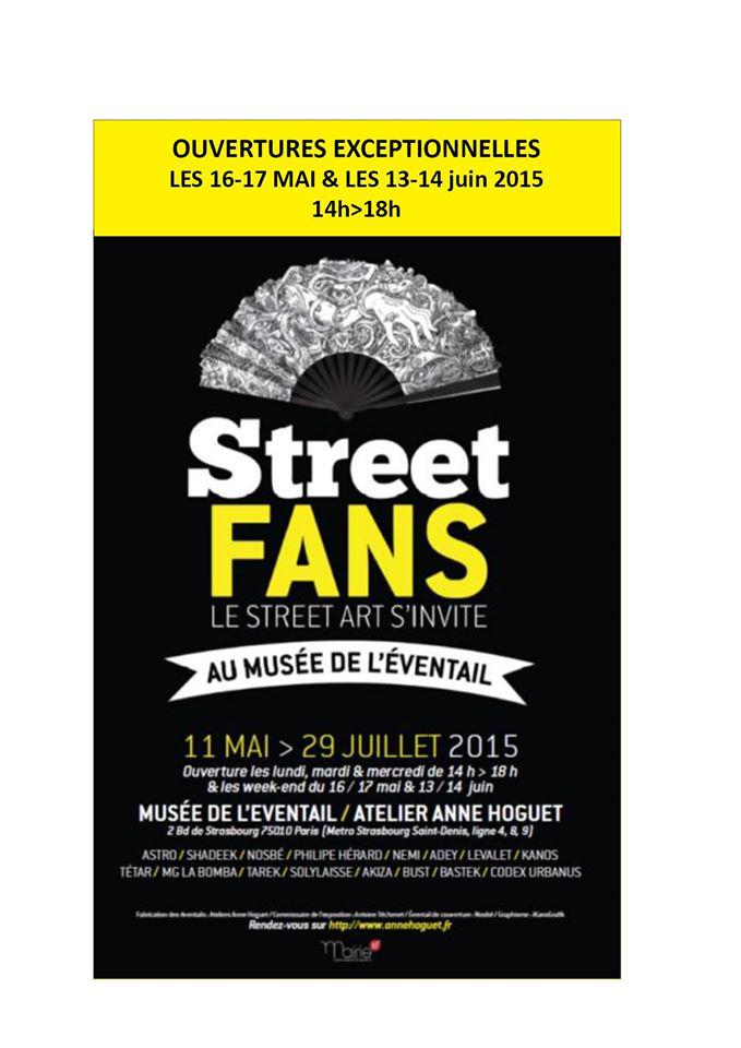 Annehoguetparis's tweet image. Des #éventails fashion victime du #streetart. Découvrez l'expo #streetfans avec 32 éventails au @MuseeEventail