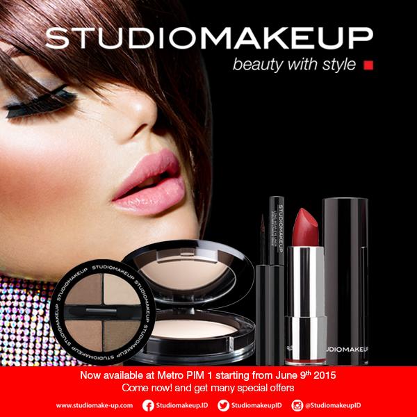 OZRadioJakarta's tweet photo. @studiomakeupid hadir di @metrodept PIM (9/6) &amp; GanCit (15/6). It's not what's hot right now, it's what works now! http://t.co/W3rl63Trcj