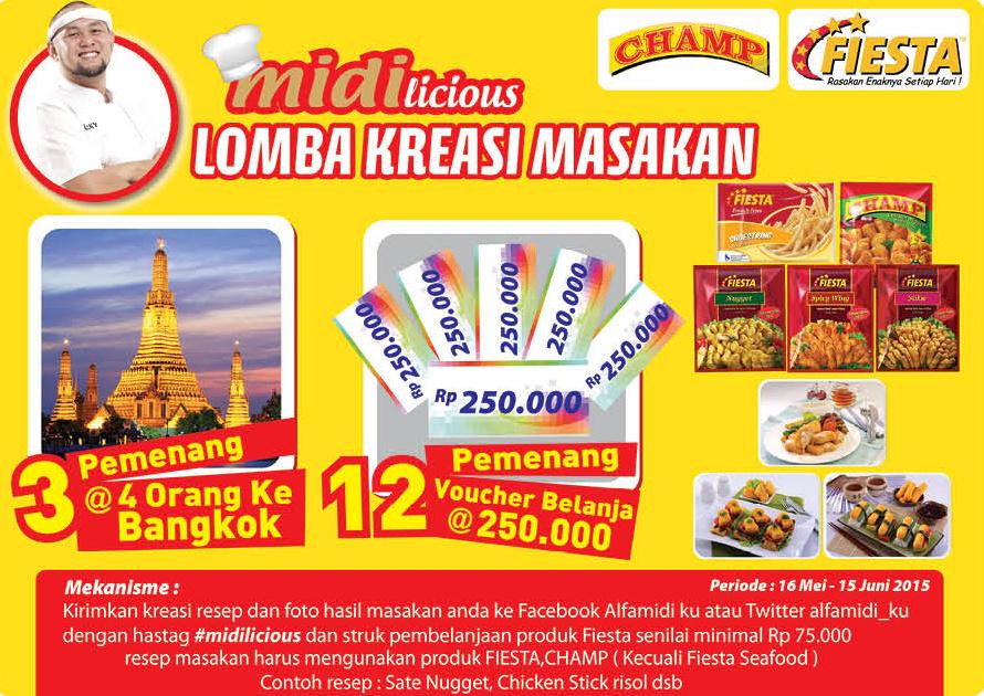 alfamidi_ku's tweet photo. Ayoo masak & kirim resepnya, fotonya ke @alfamidi_ku ada hadiah jalan2 ke bangkok dan voucher belanja #midilicious http://t.co/zgaYtQM2jt