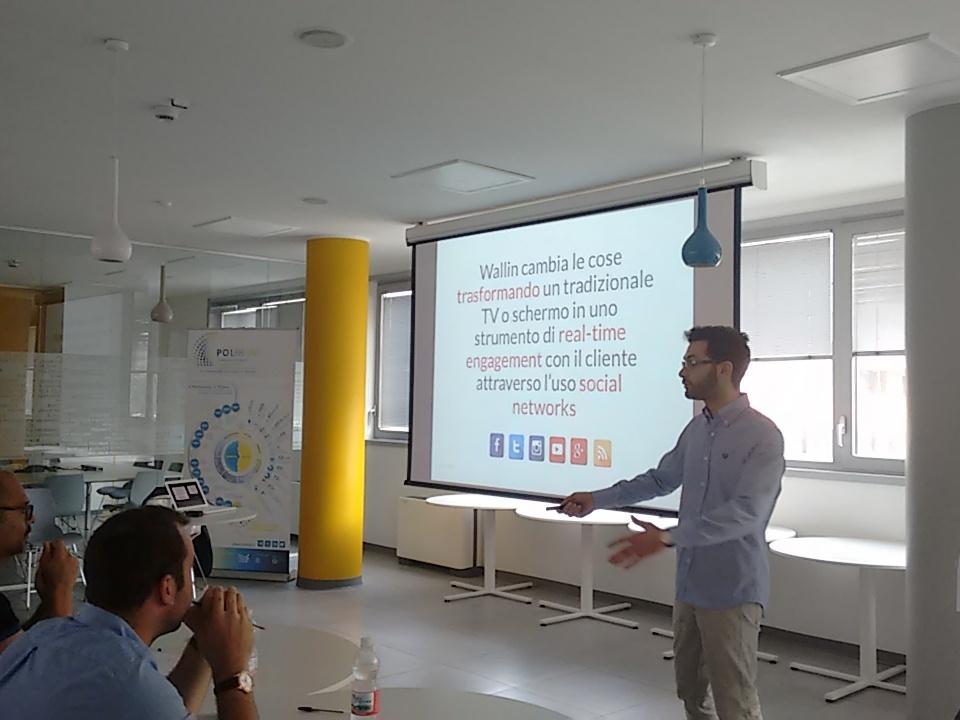 startupprogram's tweet photo. Iniziamo con il #pitch della prima #startup :10minuti per raccontarci @wallintv #SUP15 @Polihub http://t.co/FShHxHSLjz