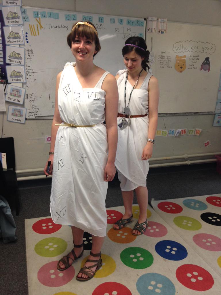 Kender_Y6S's tweet photo. Lots of people excited about Roman maths day already! http://t.co/Wpjy4OHTVE