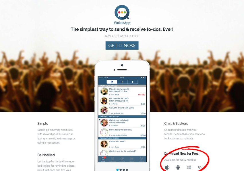 launch_lister's tweet photo. Hey @mskakala, we just featured WakesApp in the http://t.co/GkqjgtCSOj newsletter! http://t.co/ASl07CYJ27