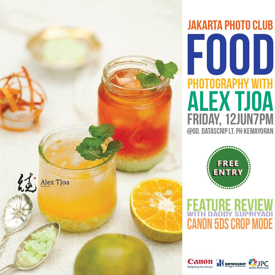 Rekan2 jangan lupa ya, HARI INI ada phototalk ttg food photography! Gratis!