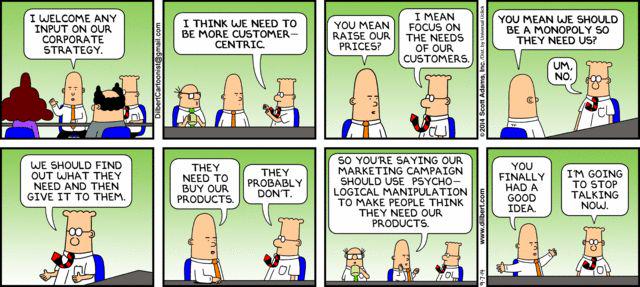 Bertmartinohnemuller Die Wissenschaft Der Kommunikation Ist Die Der Missverstandnisse Dailydilbert Neuromerchandising Comic Http T Co Haeagicejr