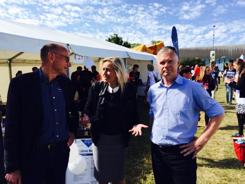 Klar til debat om bæredygtige byer i Nordens telt på #fm15 #fmdk !