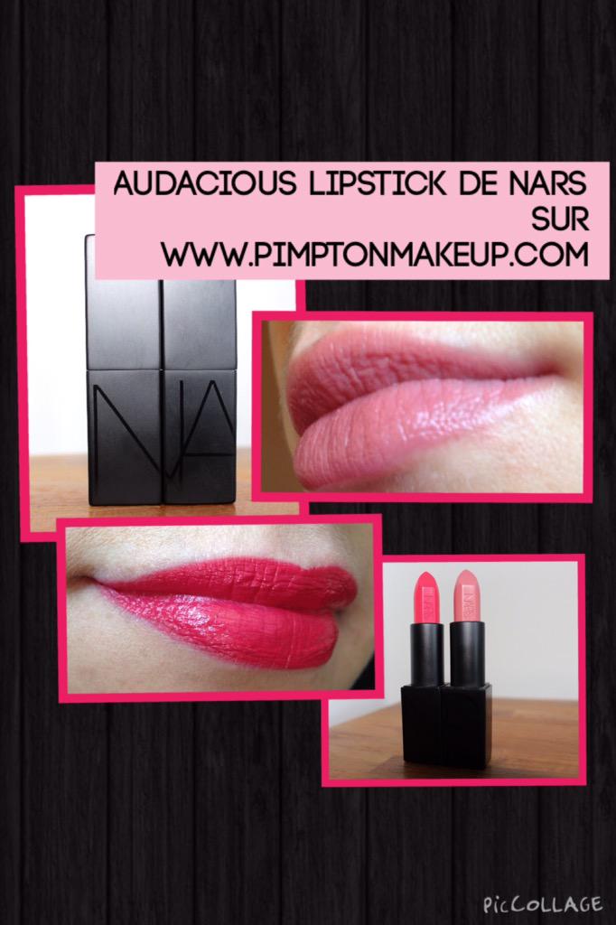 #revue #audacious #lipstick de <a href="/NARS_makeup/">NARSmakeupOFFICIAL</a> <a href="/NarsCosmeticsFa/">Nars Cosmetics Fans</a> #lipstickmania #frenchblogger sur pimptonmakeup.com