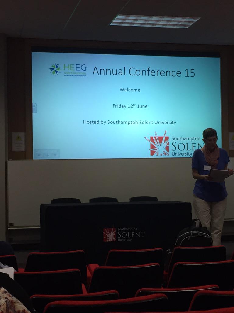 UELEnterprise's tweet photo. Last day starting @HEEG_UK #HEEG15 #enterpriseducation #enterprise #education @UEL_CEWE http://t.co/oTzh9nIP5c