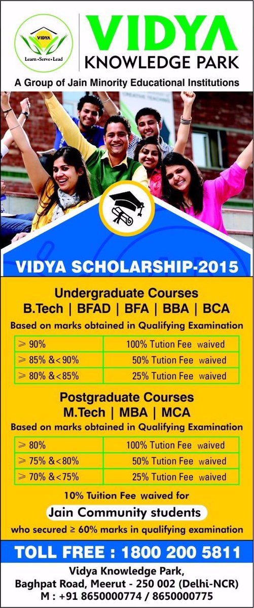 #BestCollegeInIndia #BestCollegeInMeerut #scholarship #VidyaKnowledgePark #education #engineering @engineering #UPTU