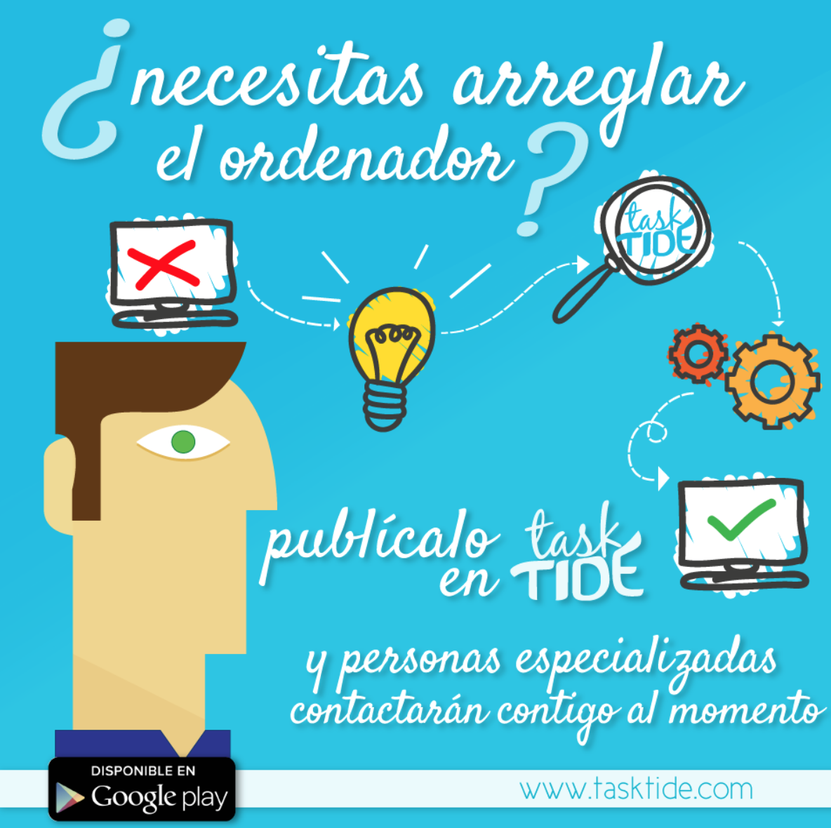 TaskTide's tweet photo. ¿ordenador no se enciende?
¿lento, con virus, ...?
Malditos Ordenadores http://t.co/I3qwDKZFvS