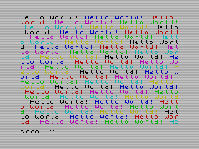 Blerkotron's tweet photo. Not even out of chapter 1 of this Z80 book and I've already headed off-piste! #improvises #fallsoffacliff http://t.co/f3QgUd34ZP