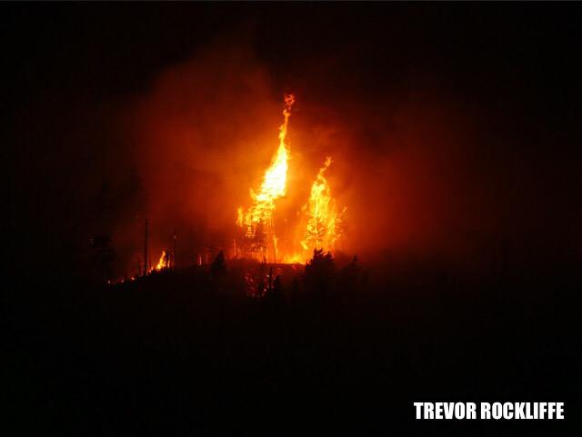 #Lytton #wildfire @BCGovFireInfo like a candle in the wind a few hot spots over night, 1 building lost 1300Hec