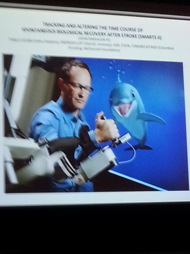 LuciaZumarraga's tweet photo. Krakauer @blamlab : Rehab is in a traveling. Interdisciplinary team working together. Great conference @RehabWeek http://t.co/gue8FTaDPM