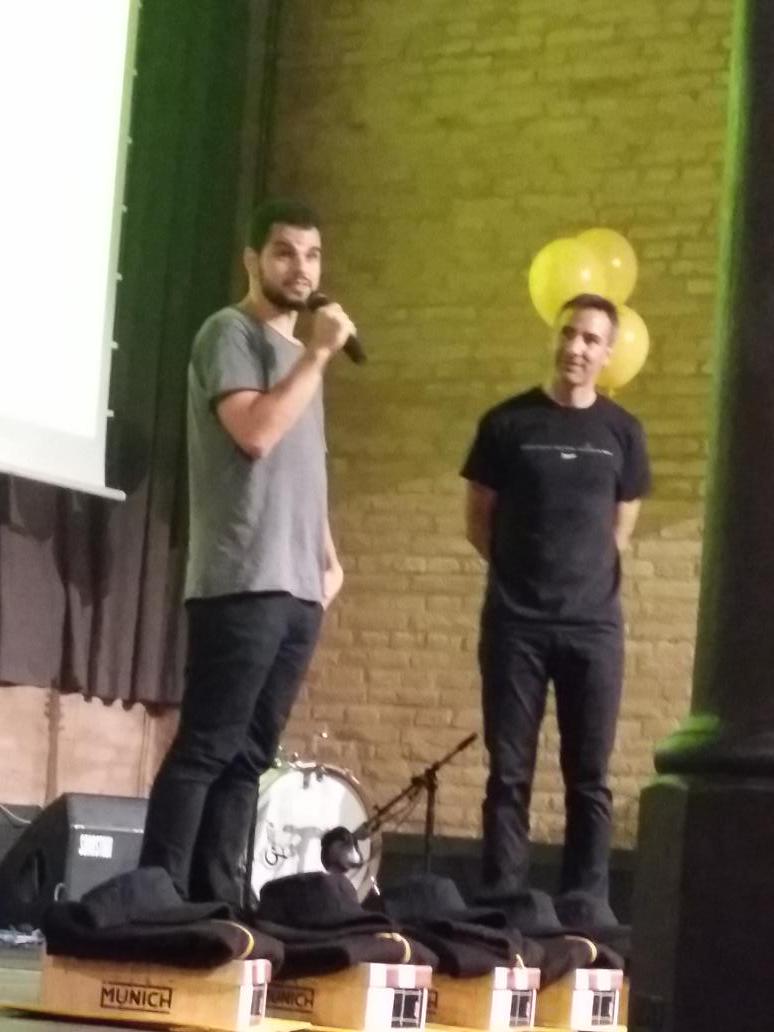 MGG_2012's tweet photo. Excellent @DavidVictori explains the music challange done at @imaginecc #express2015 #treamers http://t.co/prJ8vkoP7i