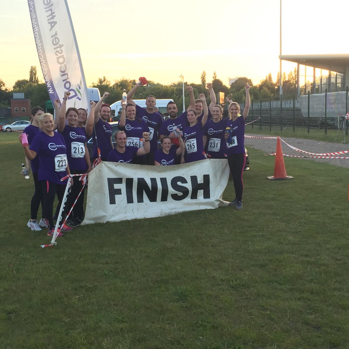 MalcolmFoyandCo's tweet photo. Congratulations to our runners for finishing the 10k run! @cbituk http://t.co/79qGKLj1tX