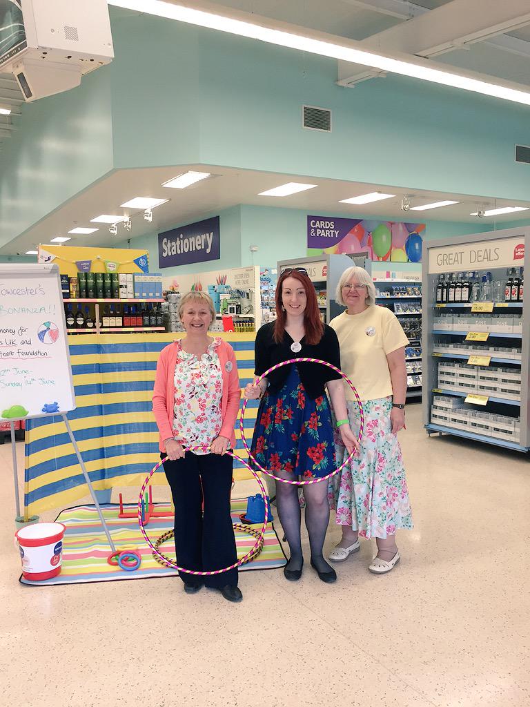 Staff at our #BeachBonanza at #Tesco Towcester!