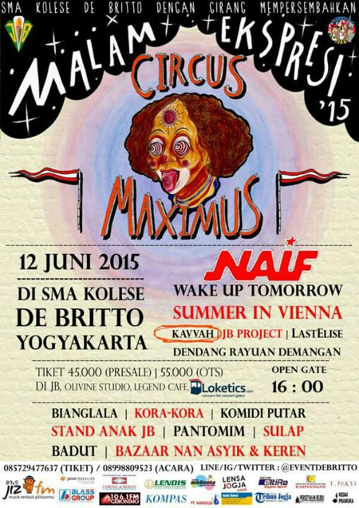 Merapat ke CIRCUS MAXIMUS <a href="/EventDeBritto/">DeBritto</a> guys ada kami loh dan kakak2 <a href="/LastElise/">LastElise</a> <a href="/SummerVienna/">Summer in Vienna</a> <a href="/WUT_Yk/">wake up tomorrow</a>