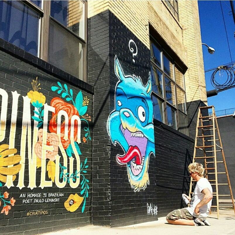 visitlondon's tweet photo. Head to #Shoreditch from 15-17th June to see @SI_MITCHELL &amp; @kristiandouglas perform live street art! http://t.co/4CkDS5MHha