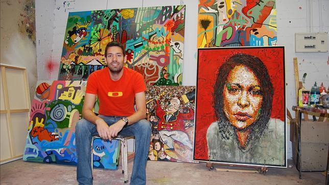 geometricarte's tweet photo. El pintor de Dos Hermanas que expone su arte en botellas de vino - ABC de Sevilla http://t.co/4jEMmnquKn http://t.co/ToBbIvCcgZ