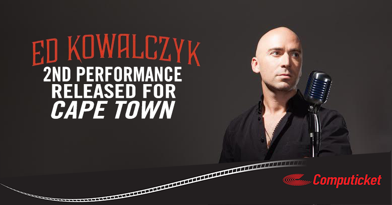 Computicket's tweet photo. 2nd performance released for sale (CT) Ed Kowalczyk 20th Anniversary Tour. Book tickets here-> http://t.co/t0d7bzwG4g http://t.co/VrZTRmcpKS