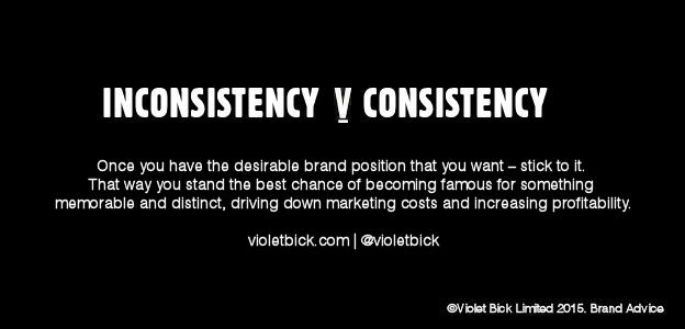 violetbick's tweet photo. Inconsistency V Consistency https://t.co/PCr6WjQBMW #brand #design #marketing #business #entrepreneur #advertising http://t.co/OQCddlMxll