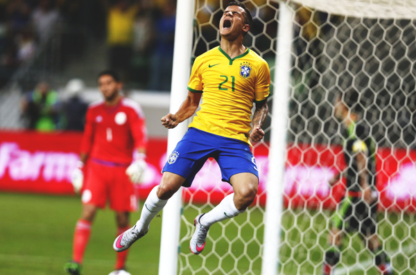 Happy 23rd birthday to Philippe Coutinho. The Liverpool winger scored his first goal for Brazil last week. 