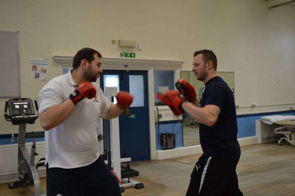 ROHNHSFT's tweet image. It&apos;s all go for #workoutatwork today, with a rowing challenge and boxercise on the go right now!