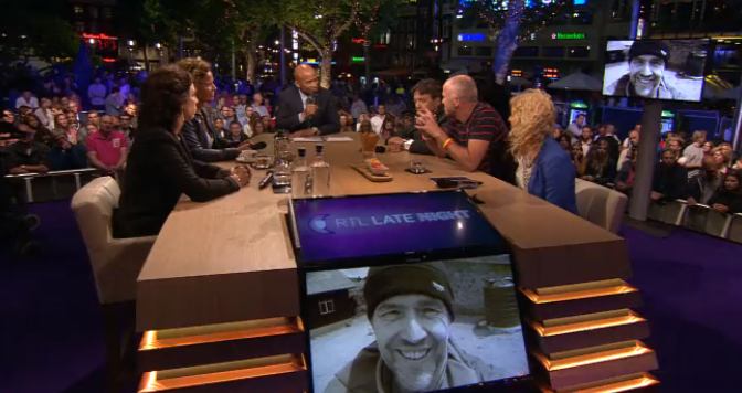Gisteren zetten we bij <a href="/RTLLateNight/">.</a> de eerste stap! Kijk het fragment hier terug buff.ly/1GiCdAe #mysmallstep