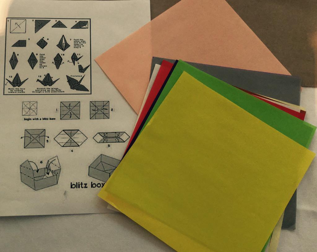 StephanieJutras's tweet image. #cstd2015 gamified - origami for engagement!