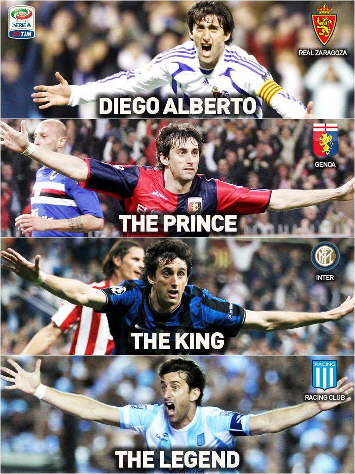 Happy birthday the legend Diego Milito  