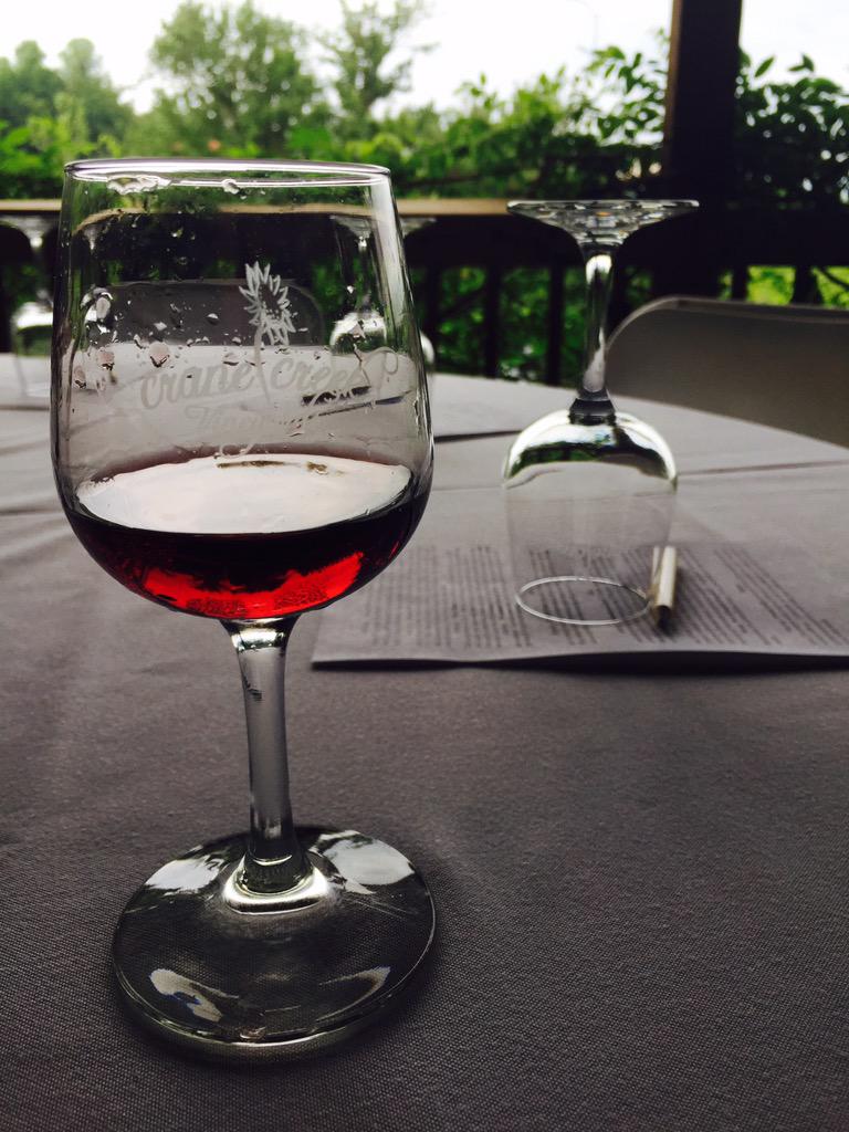 CortWoody's tweet photo. Dry or sweet? Taste the complex wines of Crane Creek Vineyards in #YoungHarris. #GeorgiaFAM2015 @CraneCreekWine http://t.co/ZKpbuucnvC