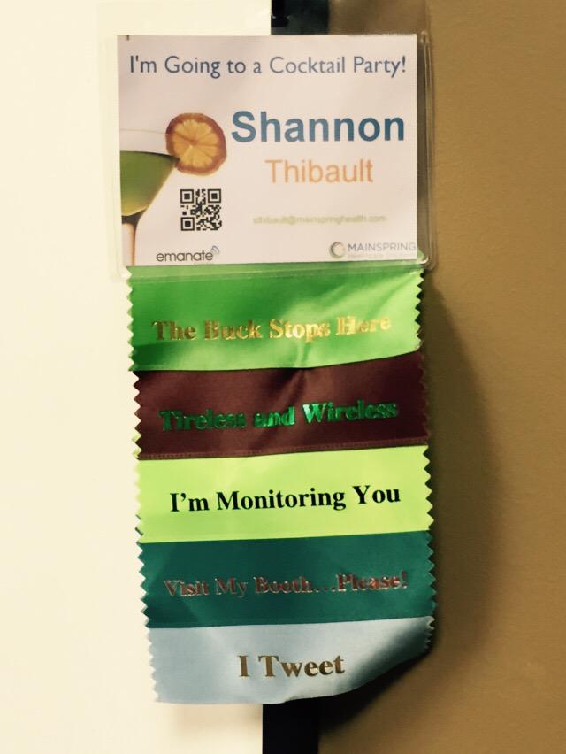 hgoddard's tweet photo. @TeboMama medals of honor from #AAMI2015 @aami_connect @MainspringHCS http://t.co/evkj4iEkqg