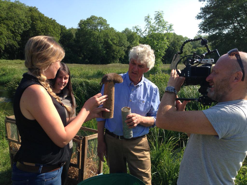 ITVCountrywise's tweet photo. We've been all over filming this week...here's a cute water vole to welcome in the weekend! @Ranger_sdnpa http://t.co/nY5WAGDIMa