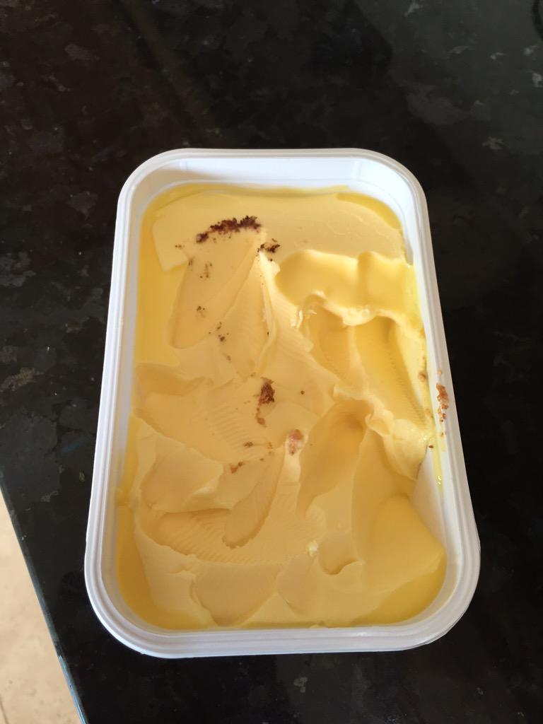 joannawatts73's tweet photo. In case you somehow forget you have a teenage boy in the house, just open the butter. #goingtokillhim http://t.co/x76GQwt2KL