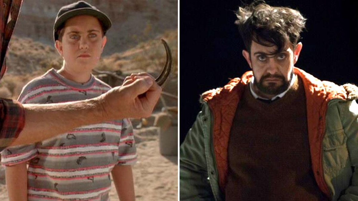 The "six foot turkey" kid from Jurassic Park is not happy with a