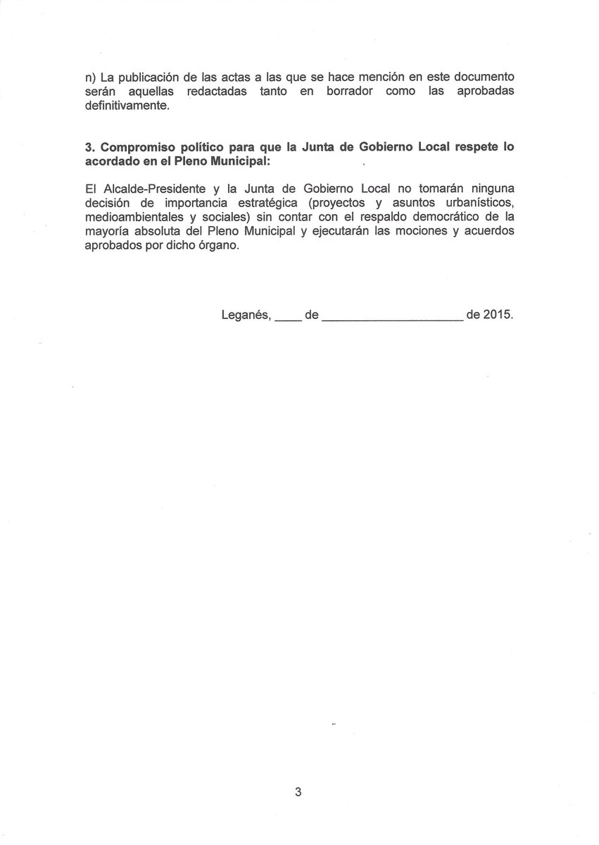 leganemos's tweet photo. Propuesta de funcionamiento democrático y transparente del Ayto #Leganes que estamos trasladando al resto de grupos http://t.co/p09hxVnuZk