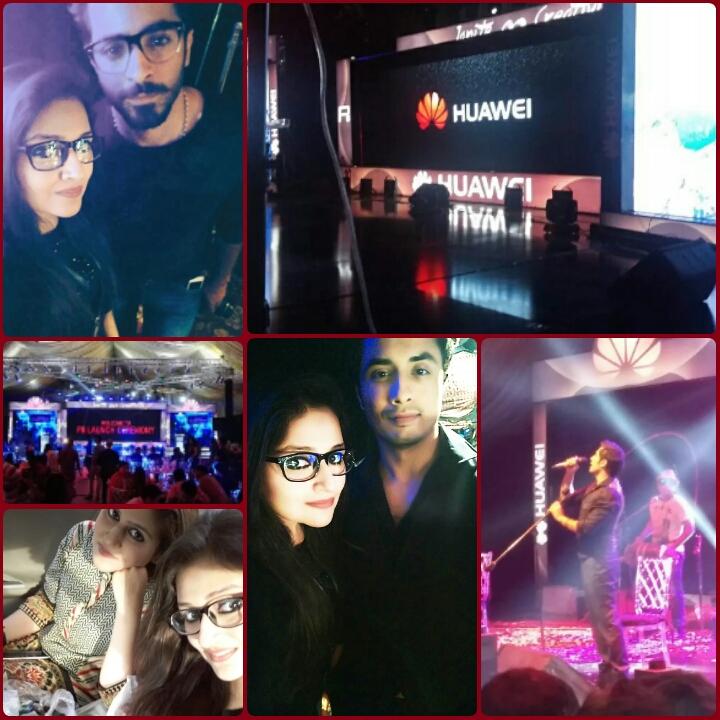 Yet another beautiful experience working with #jbnjaws at the #huaweip8 launch event! ☺❤ #alizafar #sheheryarmunawar