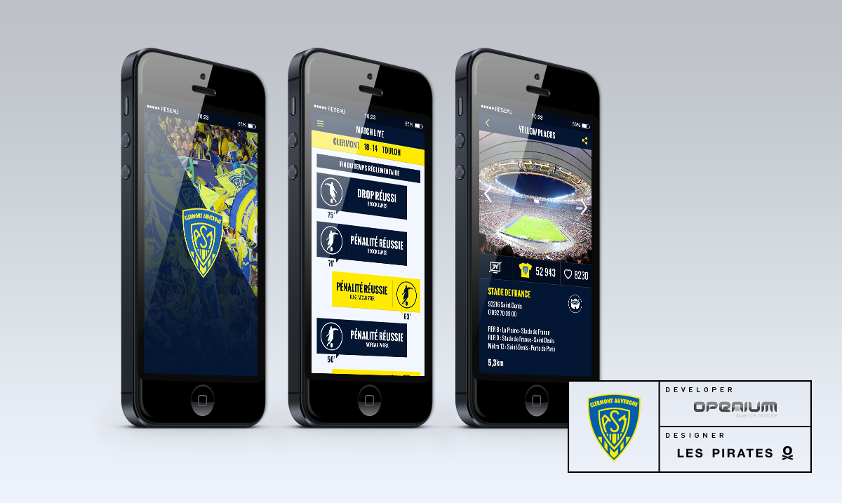 Fiers et heureux d'avoir conçu avec <a href="/openium/">Openium</a> l'app de <a href="/ASMOfficiel/">ASM Rugby</a> qui sera en finale du #Top14 demain #app #ASM