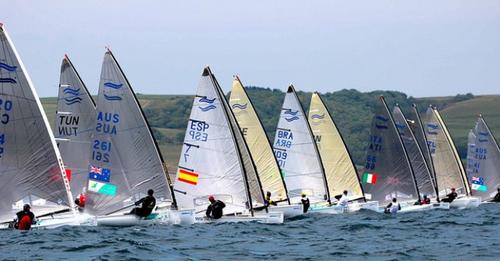 ISAF Sailing WC Weymouth and Portland images by Robert Deaves + Video  sail-world.com/135381