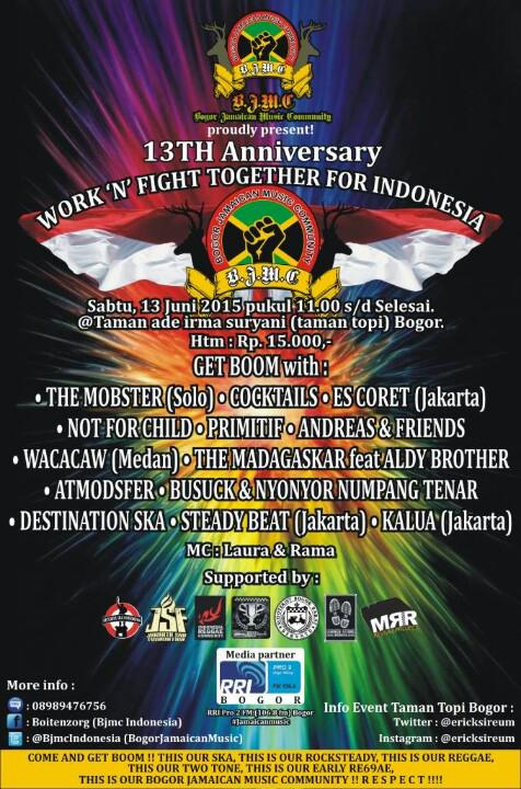 BESOK di Taman Topi BOGOR, w/ @GLOWescoret @primitif_urban @KaluaOfficial <a href="/themobster_/">The Mobster</a> <a href="/steadybeatjkrt/">Steady Beat</a> dll...!!!